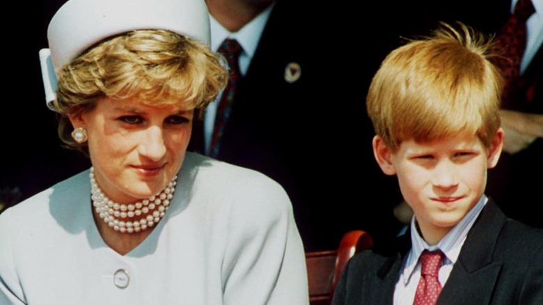 Princess Diana and Prince Harry