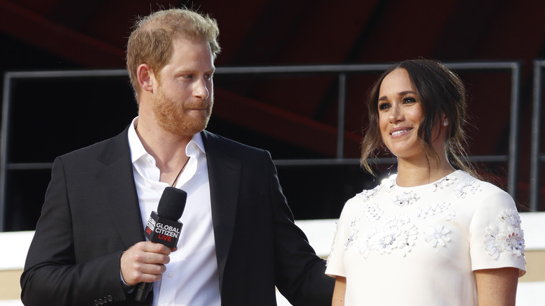 Meghan Markle and Prince Harry in September, 2021