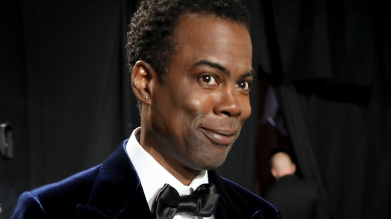 Chris Rock smiling