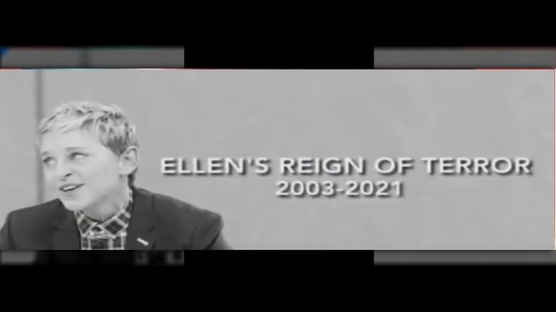 MTV Award screenshot Ellen reign of terror