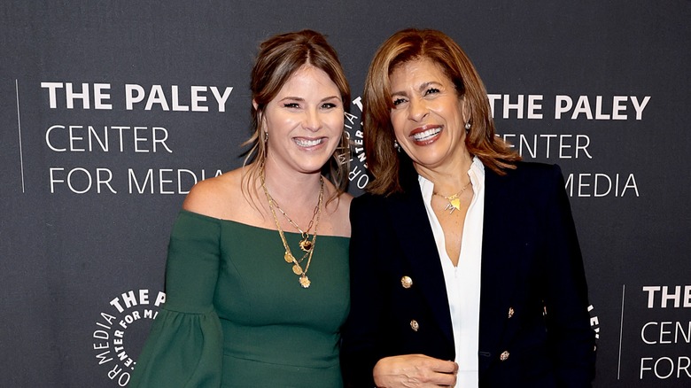 Jenna Bush Hager Hoda Kotb smiling