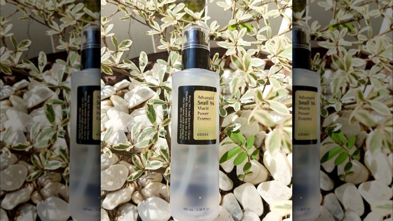 bottle of Advanced Snail 96 Mucin Power Essence by COSRX