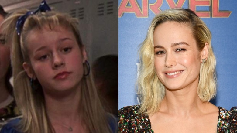 Brie Larson then and now