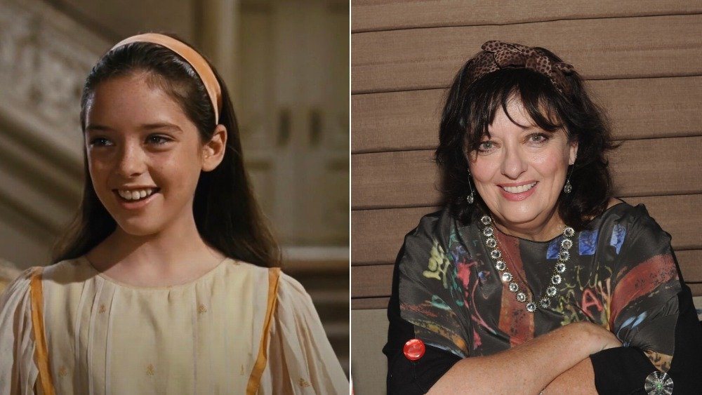 Angela Cartwright, then and now, one of the kids from The Sound of Music