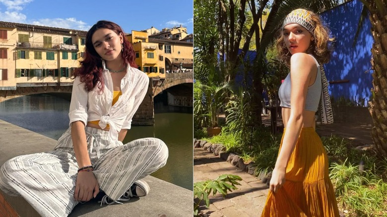 Paulina Chavez's bohemian style on Instagram