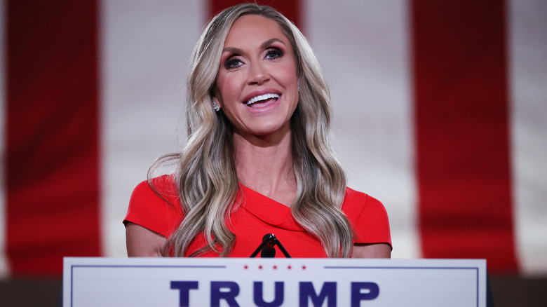 Lara Trump pre-records her address to the Republican National Convention