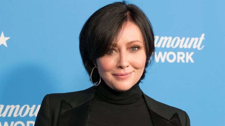 Shannen Doherty on the red carpet