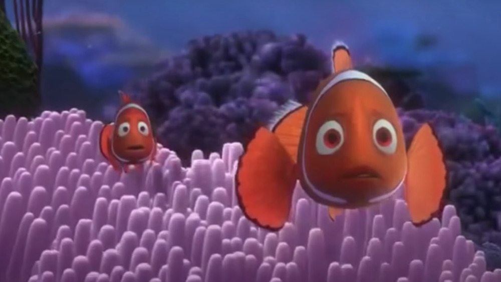 Marlin and Coral in Finding Nemo