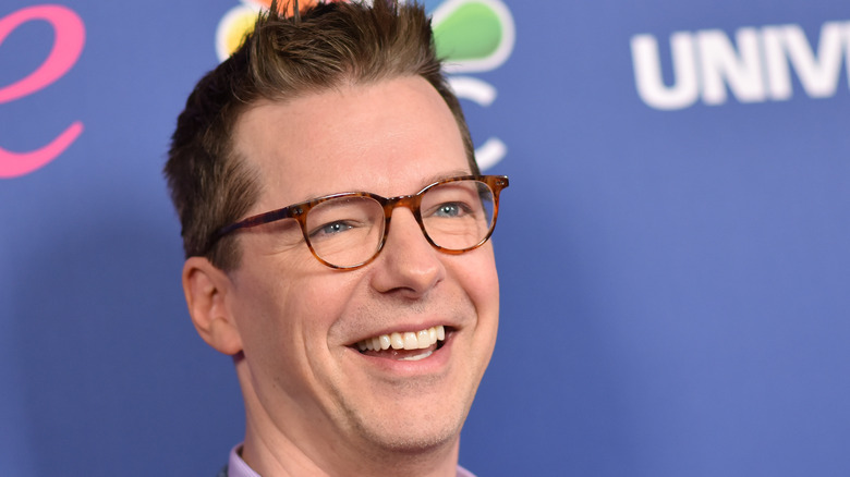 Sean Hayes smiling