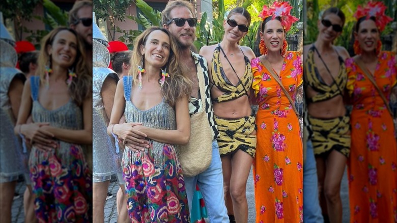 Andrea Casiraghi and Tatiana Casiraghi in Rio de Janeiro, Brazil