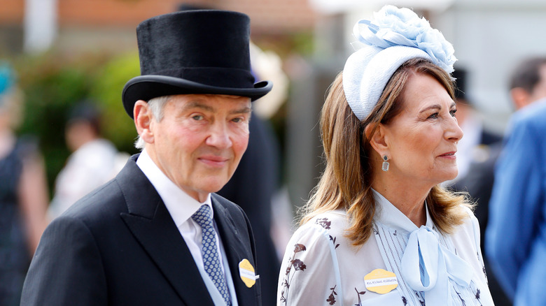 Michael and Carole Middleton attending the 2024 Royal Ascot