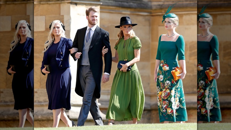 Victoria Aitken at Prince Harry's wedding