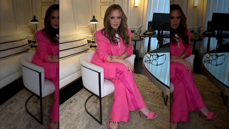 Leah Remini in her home