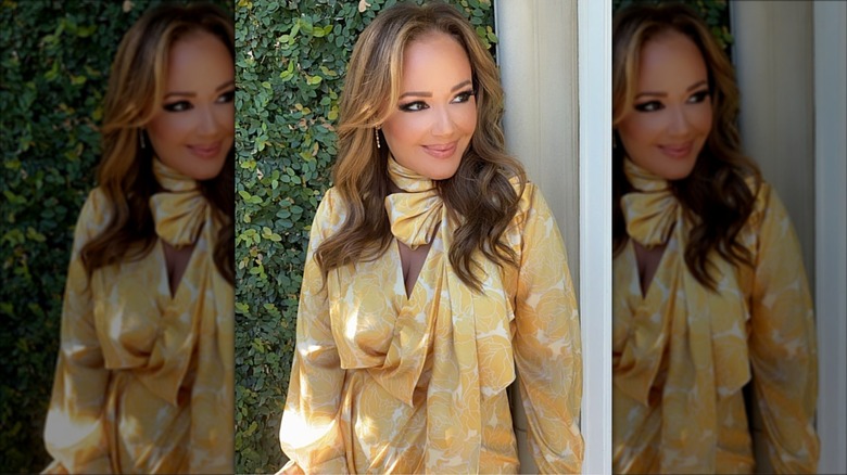 Leah Remini at home