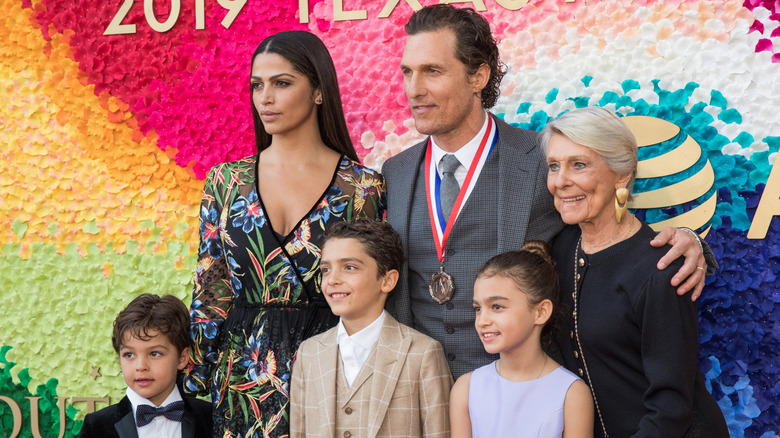 The McConaughey family