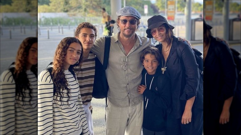 The McConaughey family