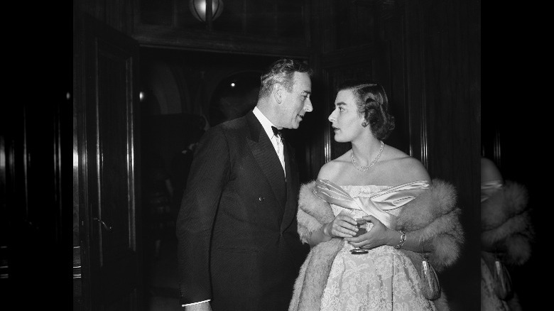 Louis Mountbatten and Pamela Hicks dressed up for event