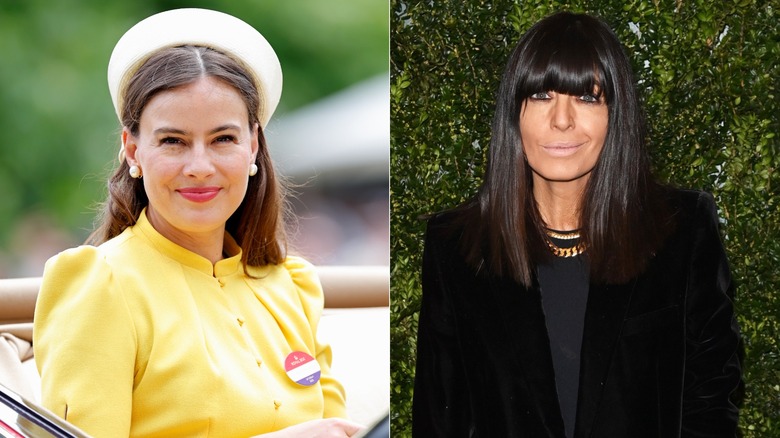 Sophie Winkleman and her half-sister Claudia Winkleman