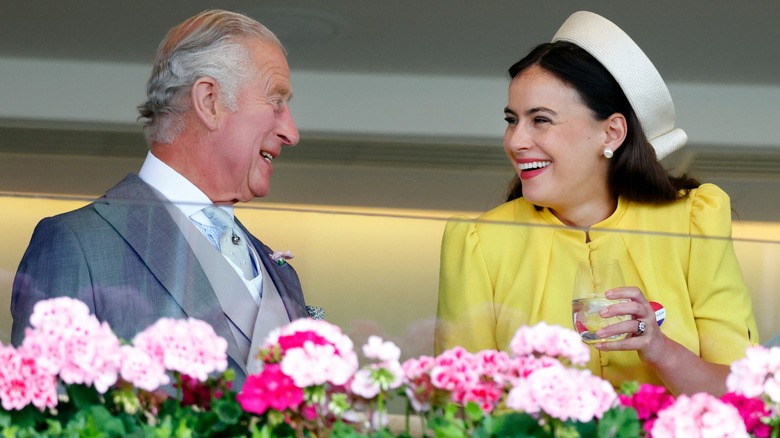 Sophie Winkleman and King Charles III in 2023