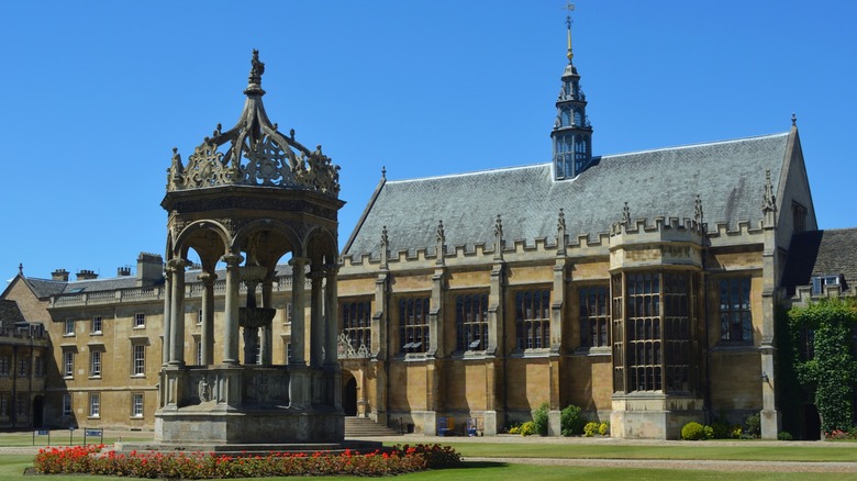 Trinity College Fountain at the University of Cambridge