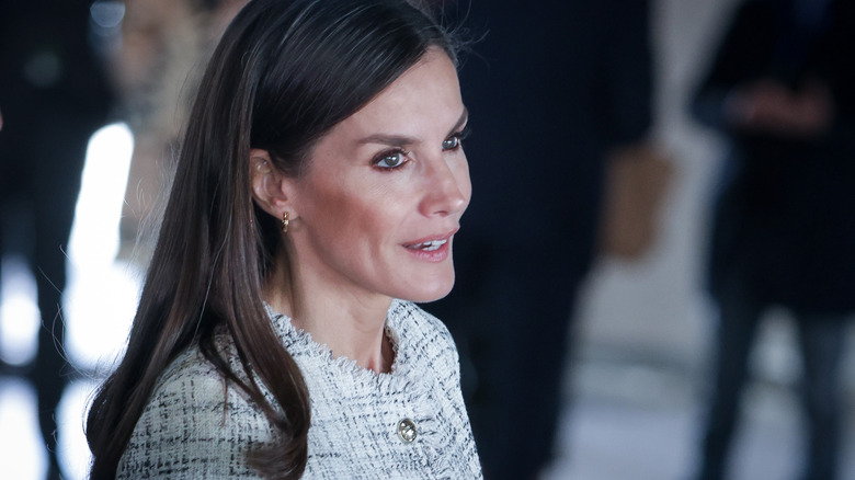 Queen Letizia at event