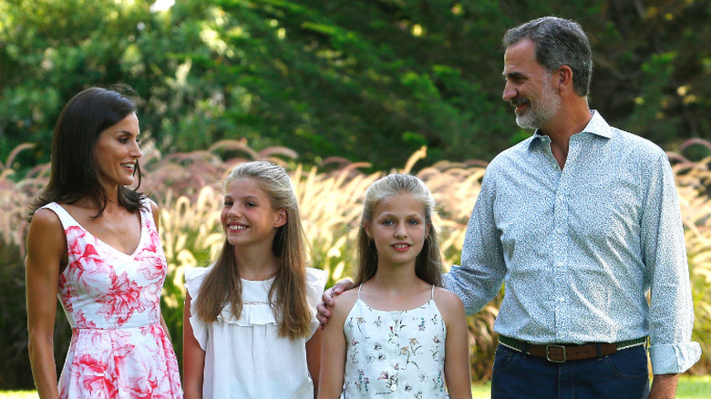 The Spanish royal family 