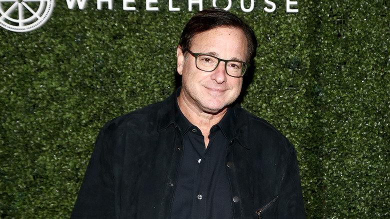 Bob Saget posing in glasses