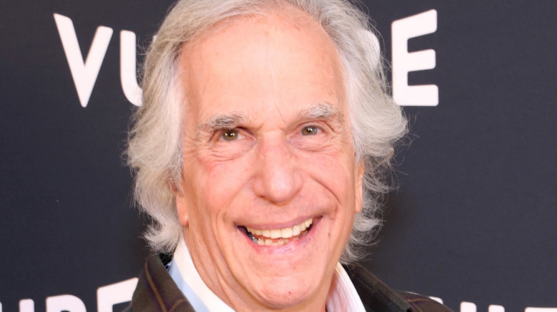 Henry Winkler smilng