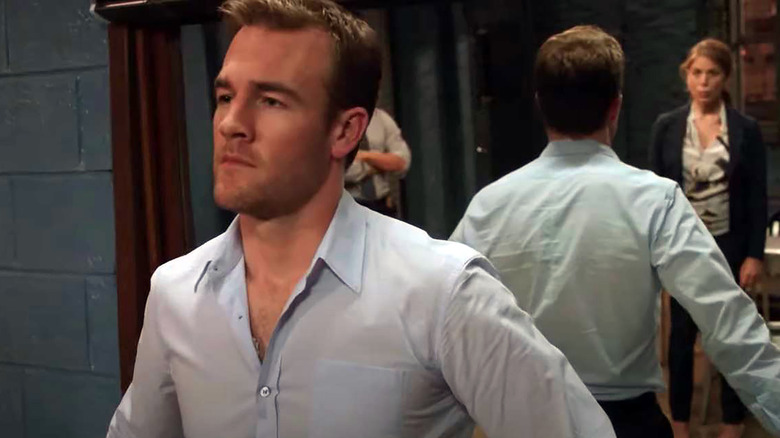 James Van Der Beek in a screenshot from Law & Order SVU