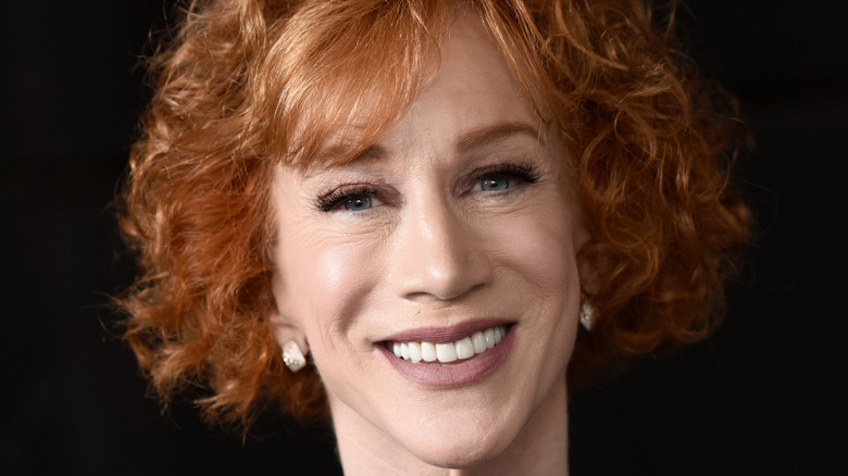 Kathy Griffin smiling at an event