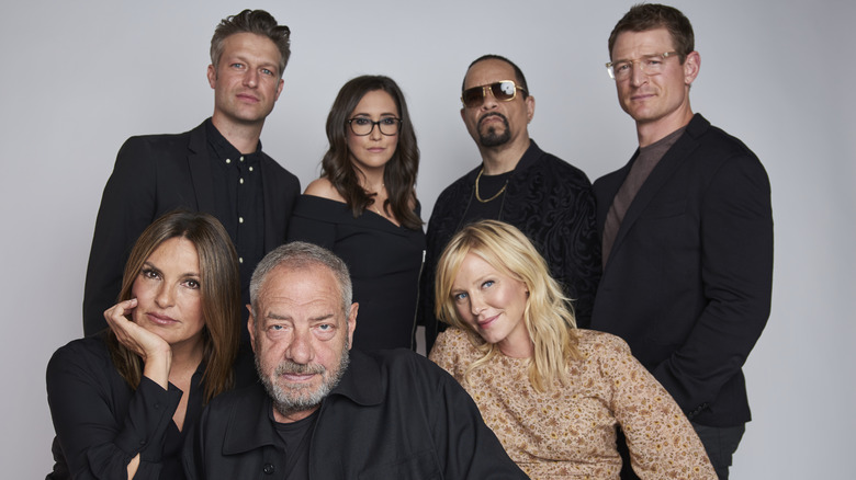 Law & Order SVU cast posing