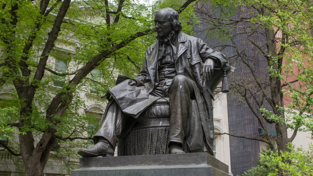 Statue, John Quincy Adams