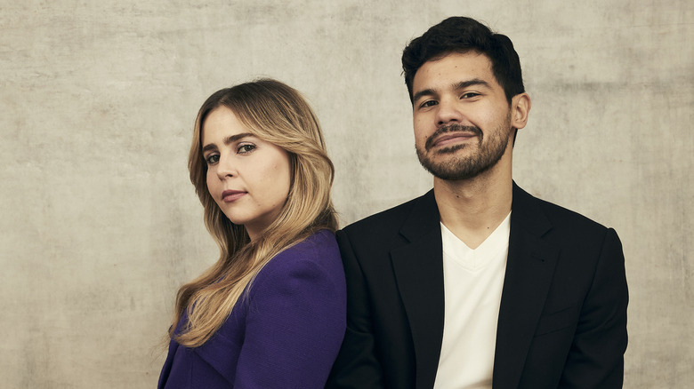 Mae Whitman and Carlos Valdes