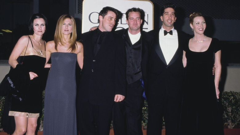 The cast of Friends in the 1990s