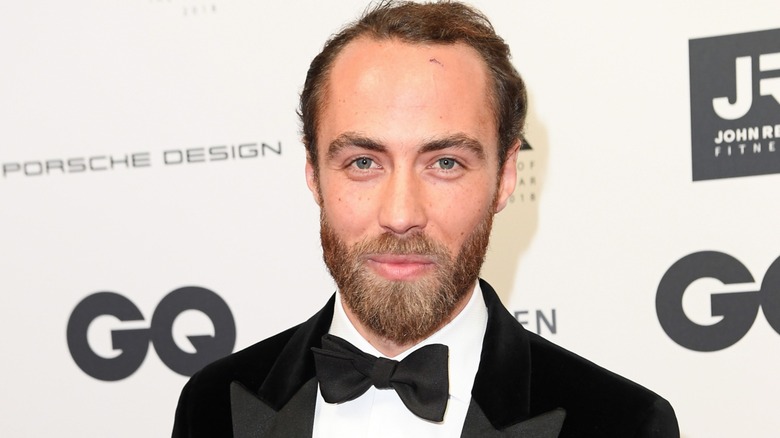 James Middleton smiling