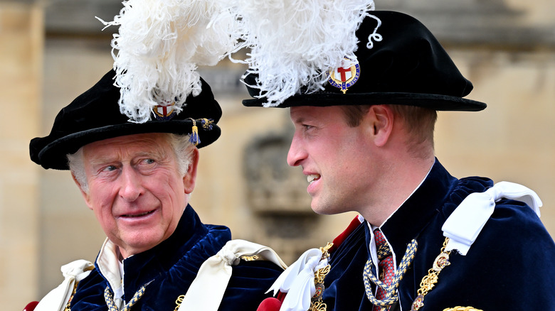 King Charles and Prince William 