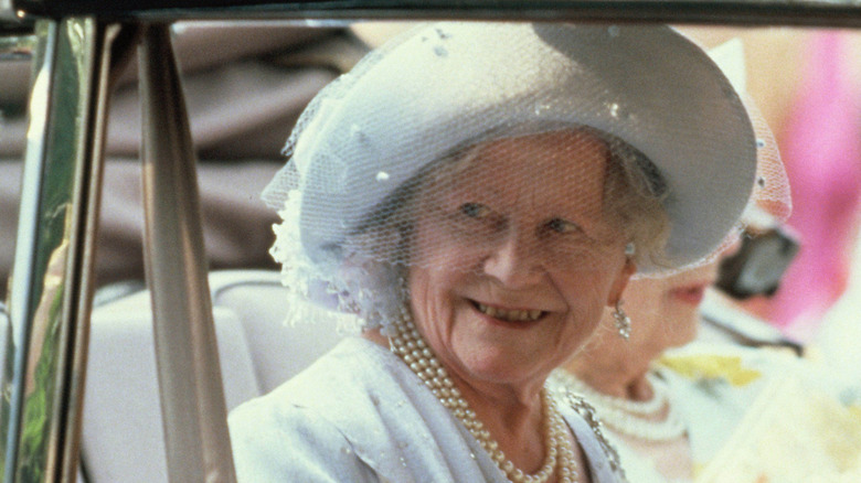 Queen Mother Elizabeth smiling