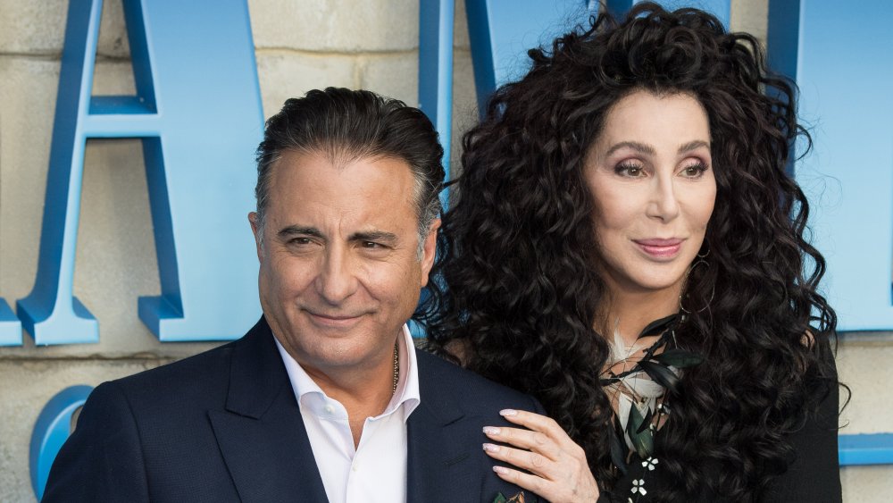 Andy Garcia and Cher at the Mamma Mia: Here We Go Again premiere