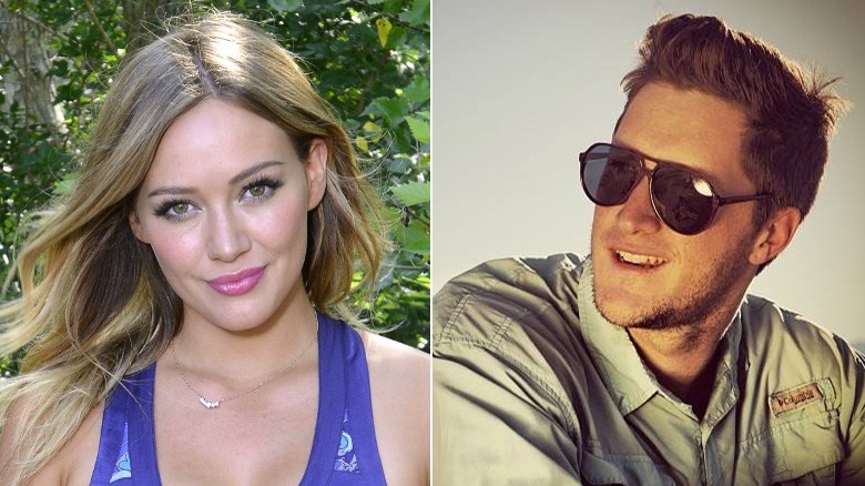 Hilary Duff and Ely Sandvik smiling