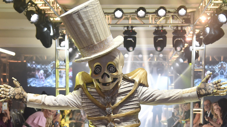 The Masked Singer skeleton