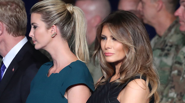 Ivanka and Melania Trump 