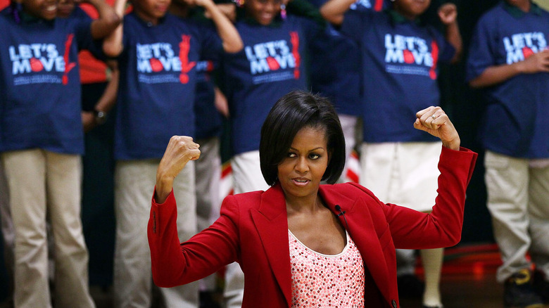 michelle obama on let's move campaign