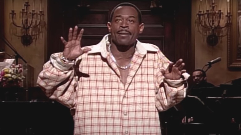 Martin Lawrence performing an SNL monologue 