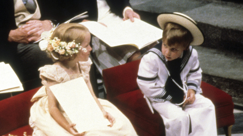 Prince William at Andrew's wedding