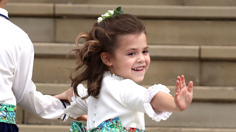 Teddy Williams, Eugenie's bridesmaid