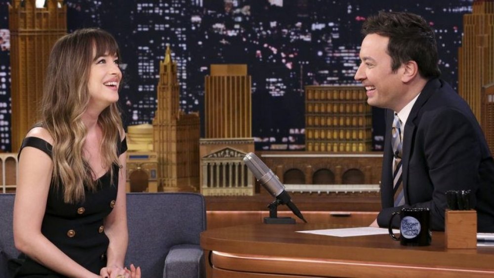 Dakota Johnson on The Tonight Show Starring Jimmy Fallon