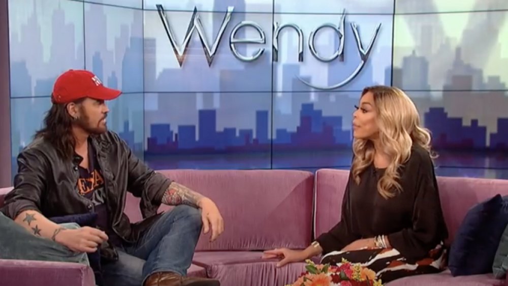 Bill Ray Cyrus and Wendy Williams on her talk show