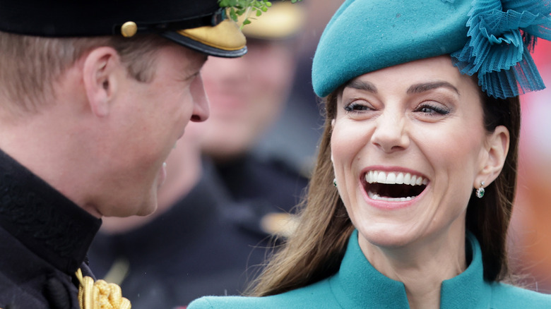 Princess Catherine with Prince William