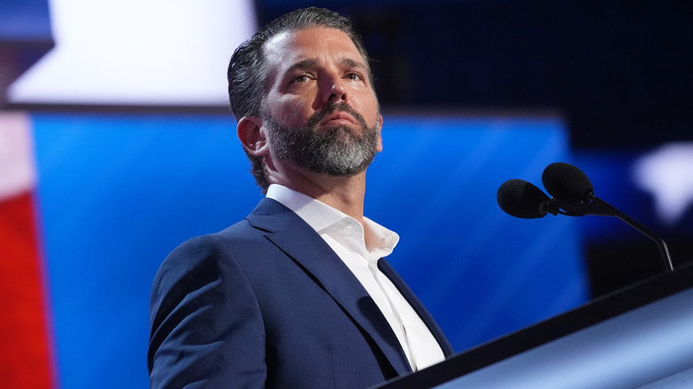 Donald Trump Jr at the Republican National Convention