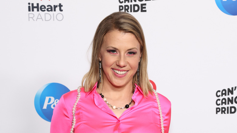 Jodie Sweetin attends a taping of P&G & iHeartMedia's Can't Cancel Pride 2024 PROUD and TOGETHER at iHeartRadio Theater on May 1, 2024